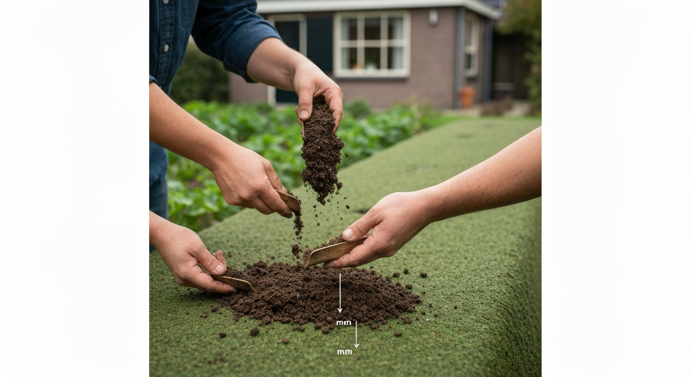 Compost gazon najaar: wanneer, hoeveel en hoe toepassen