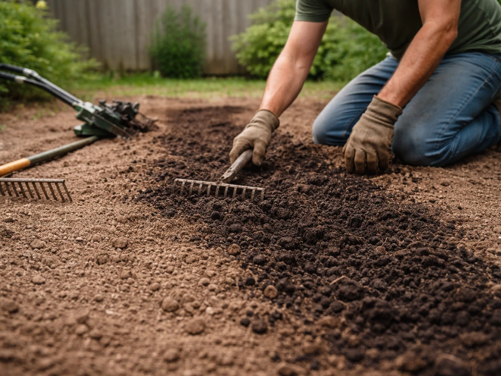 Gazon aanleggen met compost: stappenplan en dosering
