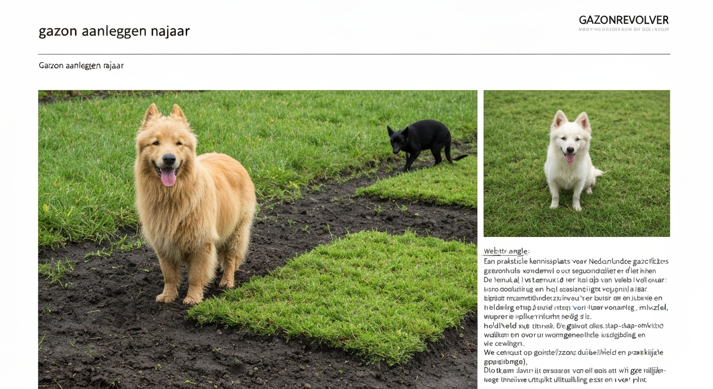 Gazon aanleggen najaar: compleet stappenplan voor huiseigenaren